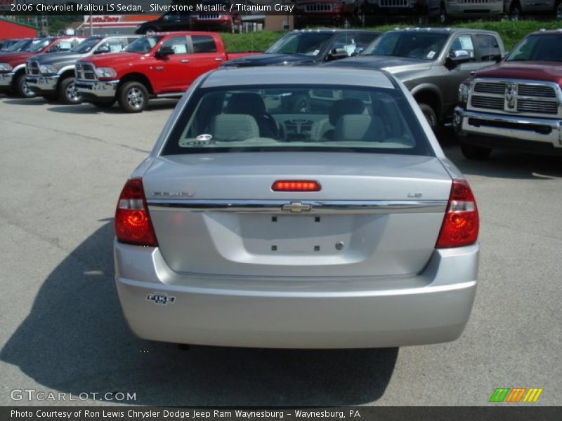 Silverstone Metallic / Titanium Gray 2006 Chevrolet Malibu LS Sedan