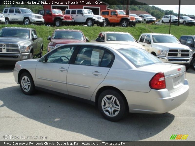 Silverstone Metallic / Titanium Gray 2006 Chevrolet Malibu LS Sedan