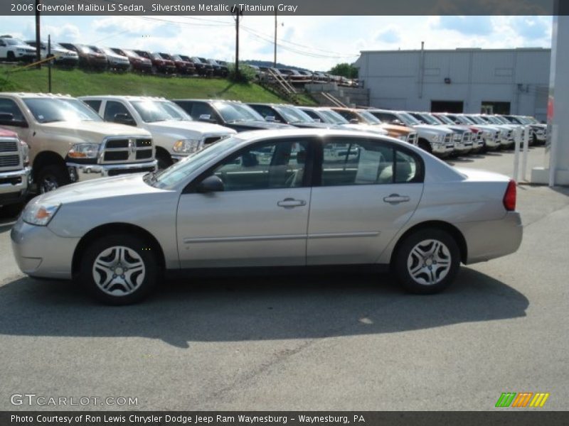 Silverstone Metallic / Titanium Gray 2006 Chevrolet Malibu LS Sedan
