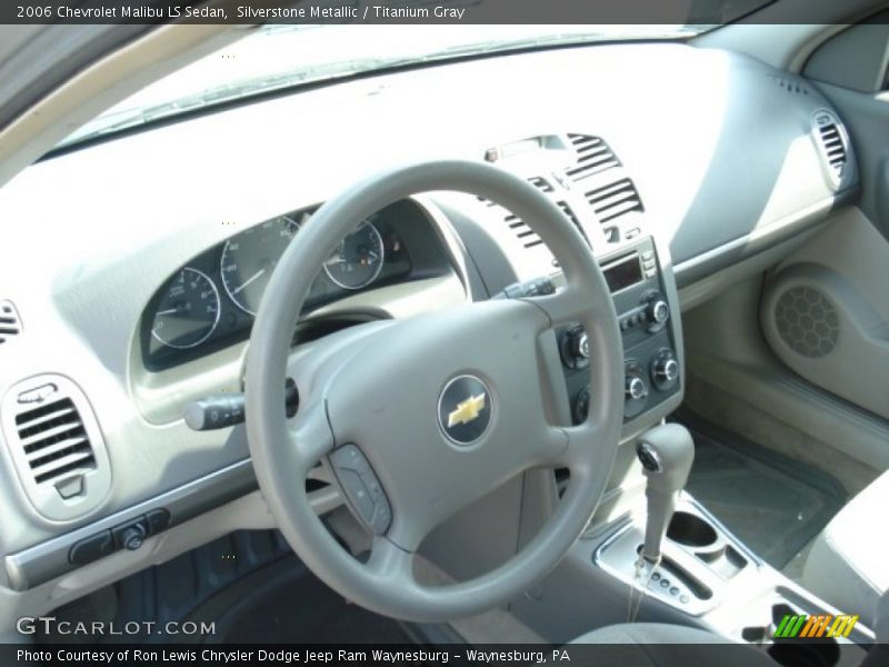 Silverstone Metallic / Titanium Gray 2006 Chevrolet Malibu LS Sedan