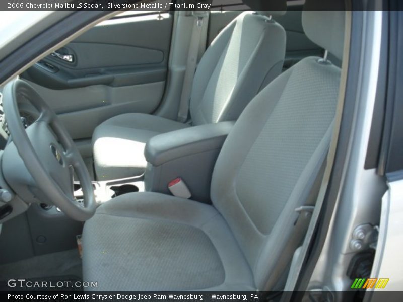 Silverstone Metallic / Titanium Gray 2006 Chevrolet Malibu LS Sedan