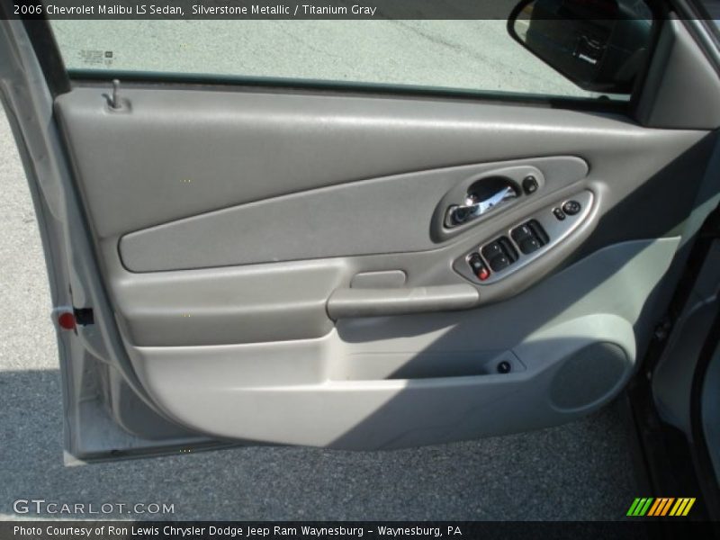 Silverstone Metallic / Titanium Gray 2006 Chevrolet Malibu LS Sedan