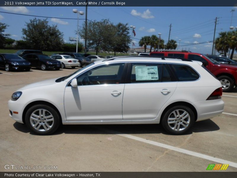  2013 Jetta TDI SportWagen Candy White