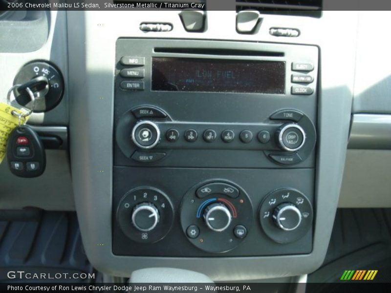 Silverstone Metallic / Titanium Gray 2006 Chevrolet Malibu LS Sedan