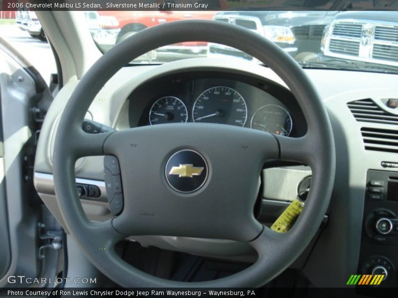 Silverstone Metallic / Titanium Gray 2006 Chevrolet Malibu LS Sedan