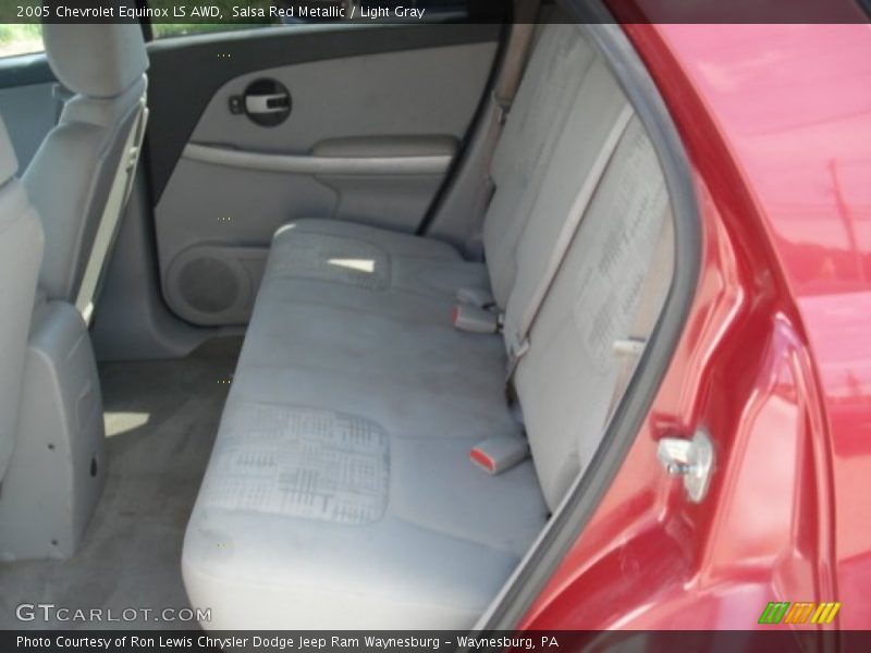 Salsa Red Metallic / Light Gray 2005 Chevrolet Equinox LS AWD