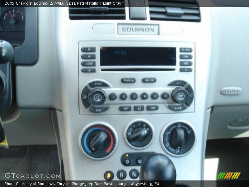 Salsa Red Metallic / Light Gray 2005 Chevrolet Equinox LS AWD