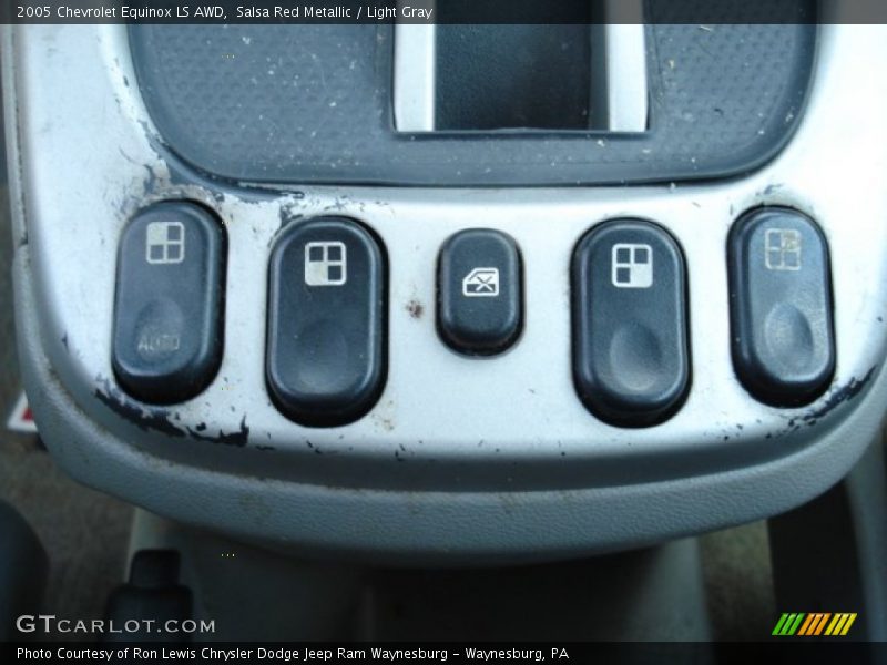 Salsa Red Metallic / Light Gray 2005 Chevrolet Equinox LS AWD
