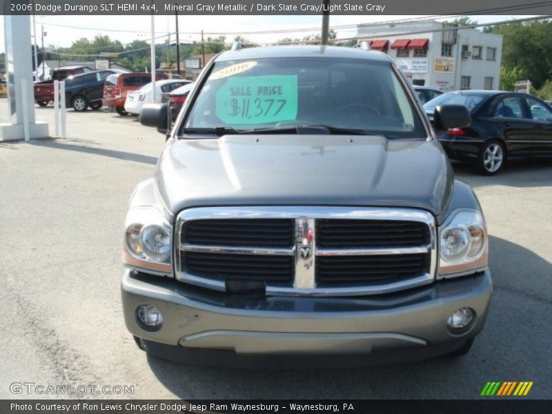 Mineral Gray Metallic / Dark Slate Gray/Light Slate Gray 2006 Dodge Durango SLT HEMI 4x4