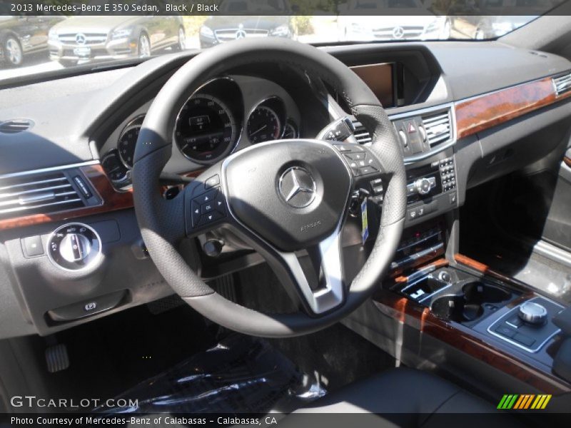Black / Black 2013 Mercedes-Benz E 350 Sedan