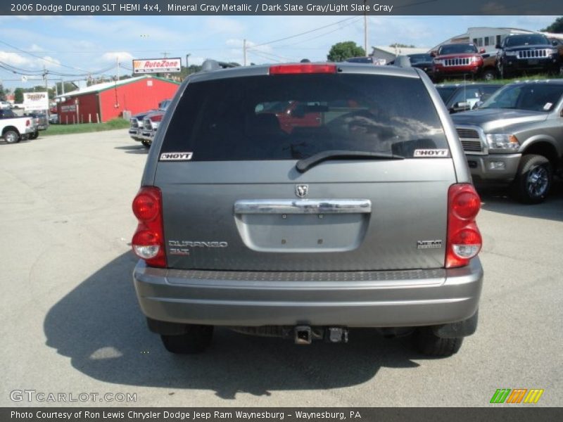 Mineral Gray Metallic / Dark Slate Gray/Light Slate Gray 2006 Dodge Durango SLT HEMI 4x4