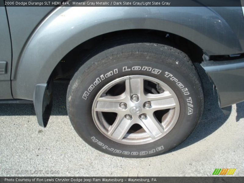 Mineral Gray Metallic / Dark Slate Gray/Light Slate Gray 2006 Dodge Durango SLT HEMI 4x4