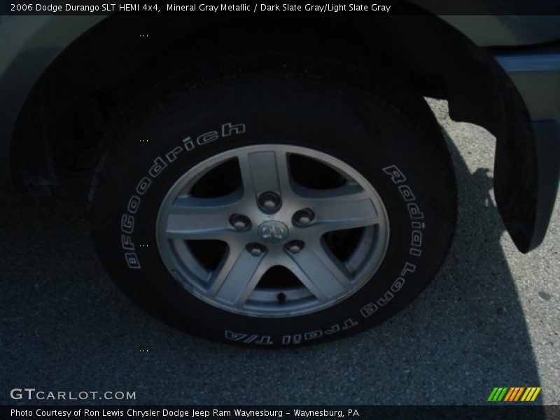 Mineral Gray Metallic / Dark Slate Gray/Light Slate Gray 2006 Dodge Durango SLT HEMI 4x4