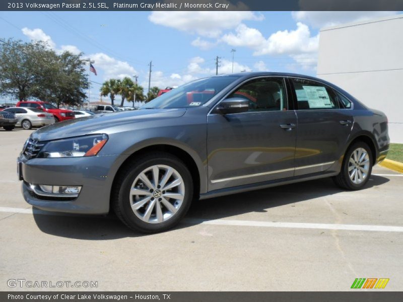 Platinum Gray Metallic / Moonrock Gray 2013 Volkswagen Passat 2.5L SEL