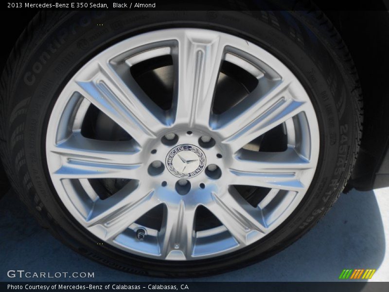 Black / Almond 2013 Mercedes-Benz E 350 Sedan