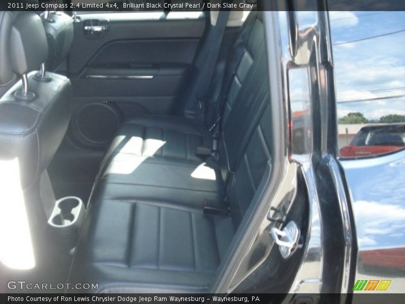 Brilliant Black Crystal Pearl / Dark Slate Gray 2011 Jeep Compass 2.4 Limited 4x4