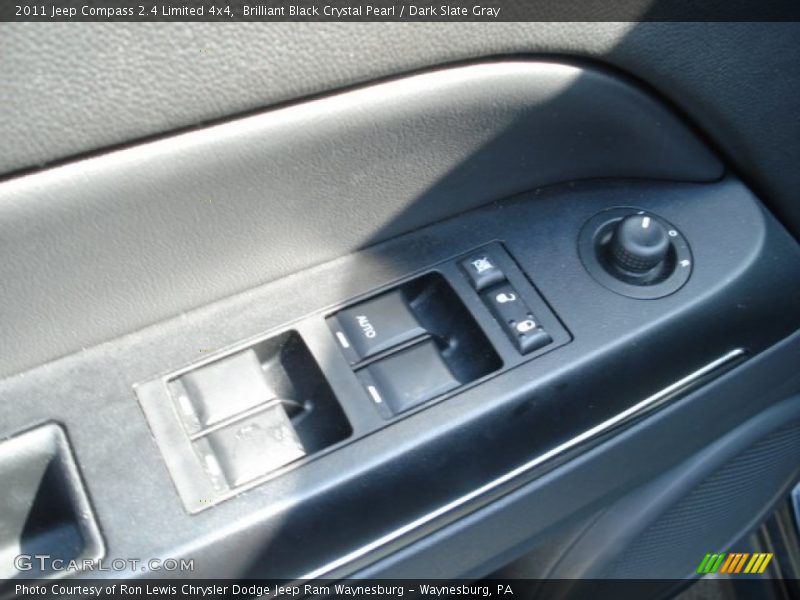 Brilliant Black Crystal Pearl / Dark Slate Gray 2011 Jeep Compass 2.4 Limited 4x4
