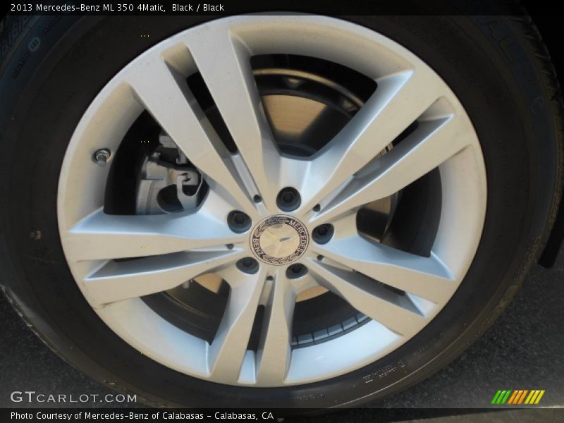Black / Black 2013 Mercedes-Benz ML 350 4Matic