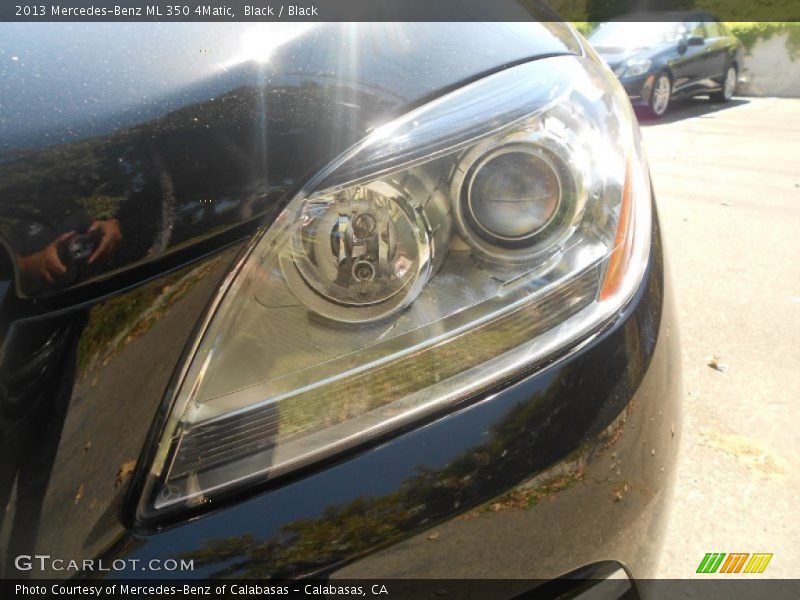 Black / Black 2013 Mercedes-Benz ML 350 4Matic