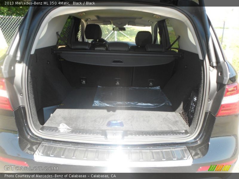 Black / Black 2013 Mercedes-Benz ML 350 4Matic