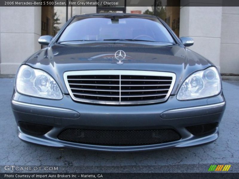 Flint Grey Metallic / Charcoal 2006 Mercedes-Benz S 500 Sedan