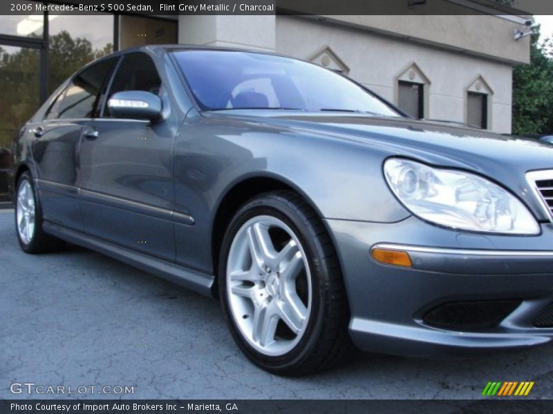 Flint Grey Metallic / Charcoal 2006 Mercedes-Benz S 500 Sedan