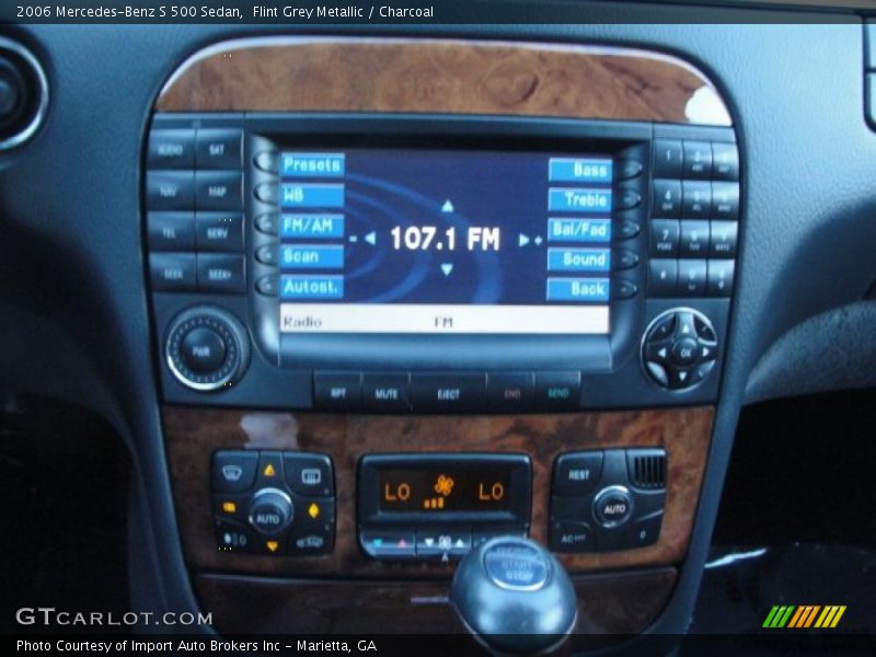 Flint Grey Metallic / Charcoal 2006 Mercedes-Benz S 500 Sedan