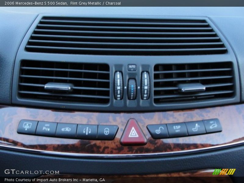 Flint Grey Metallic / Charcoal 2006 Mercedes-Benz S 500 Sedan