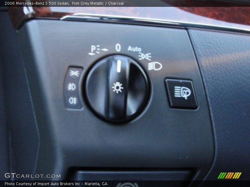 Flint Grey Metallic / Charcoal 2006 Mercedes-Benz S 500 Sedan