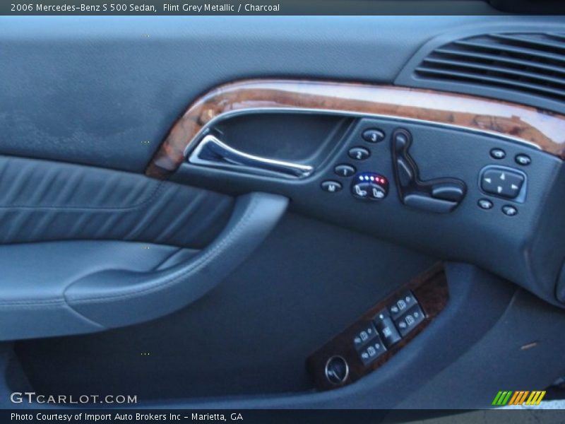 Flint Grey Metallic / Charcoal 2006 Mercedes-Benz S 500 Sedan