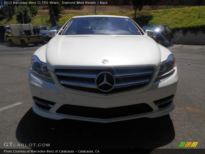 Diamond White Metallic / Black 2013 Mercedes-Benz CL 550 4Matic