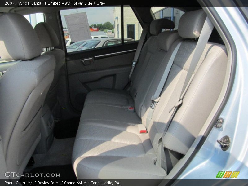Silver Blue / Gray 2007 Hyundai Santa Fe Limited 4WD