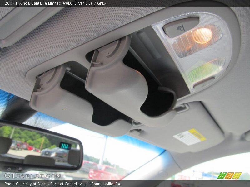 Silver Blue / Gray 2007 Hyundai Santa Fe Limited 4WD