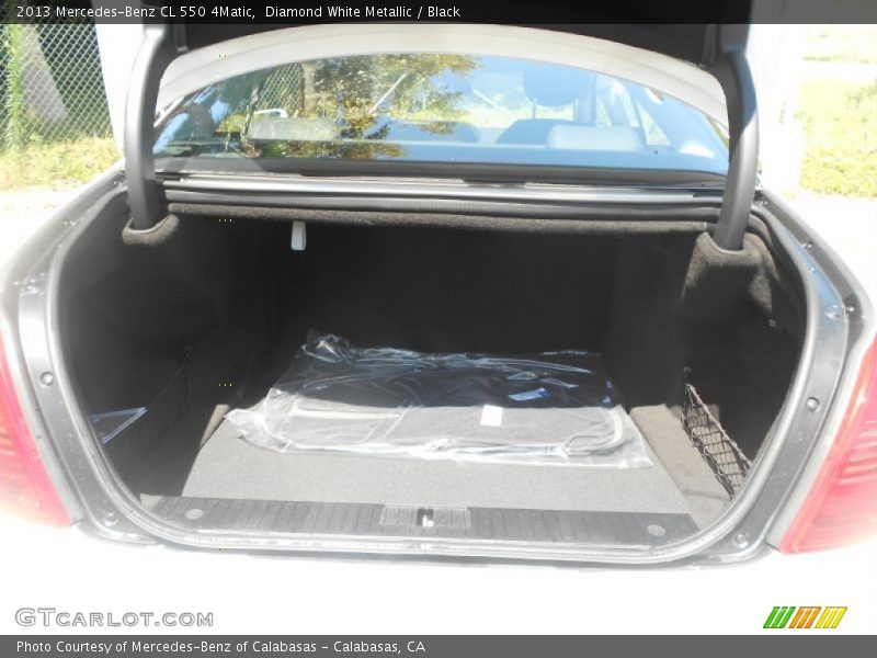 Diamond White Metallic / Black 2013 Mercedes-Benz CL 550 4Matic