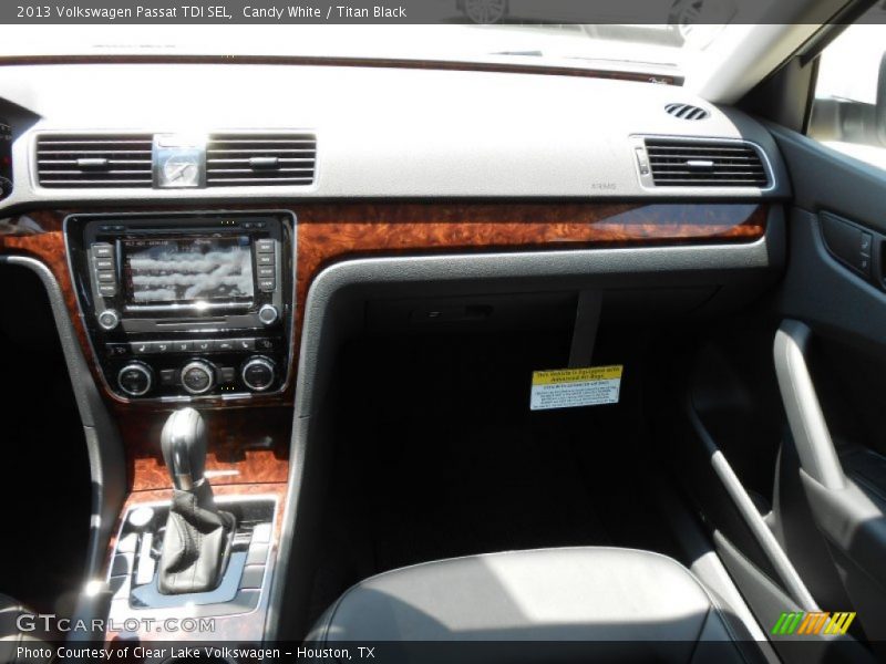 Candy White / Titan Black 2013 Volkswagen Passat TDI SEL