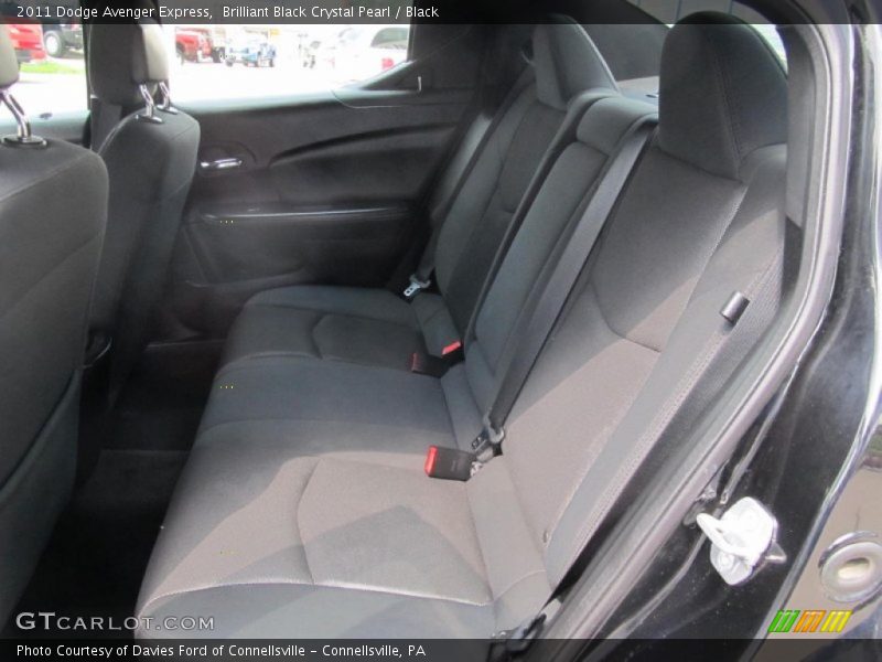 Brilliant Black Crystal Pearl / Black 2011 Dodge Avenger Express