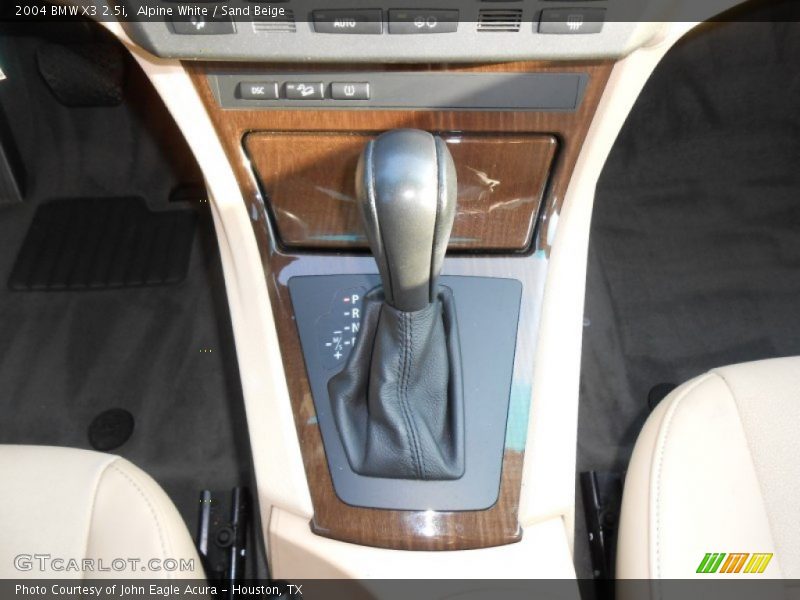 Alpine White / Sand Beige 2004 BMW X3 2.5i
