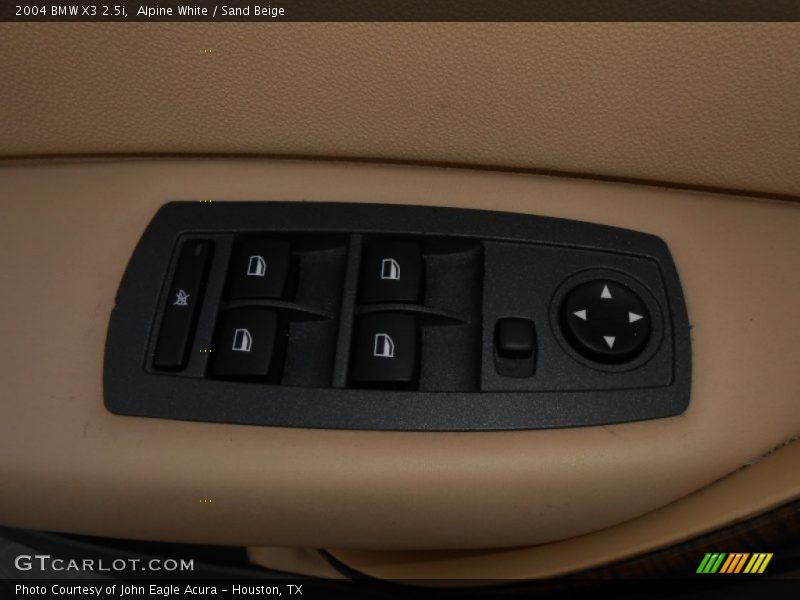 Alpine White / Sand Beige 2004 BMW X3 2.5i