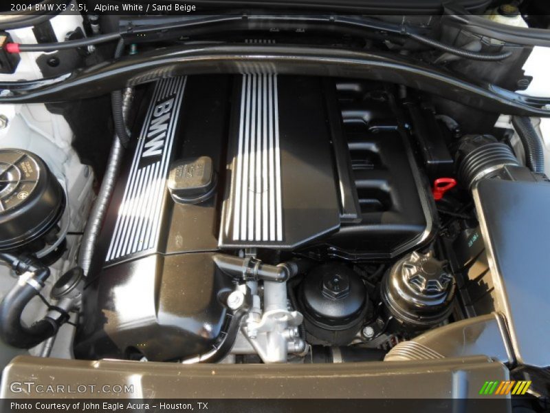 Alpine White / Sand Beige 2004 BMW X3 2.5i