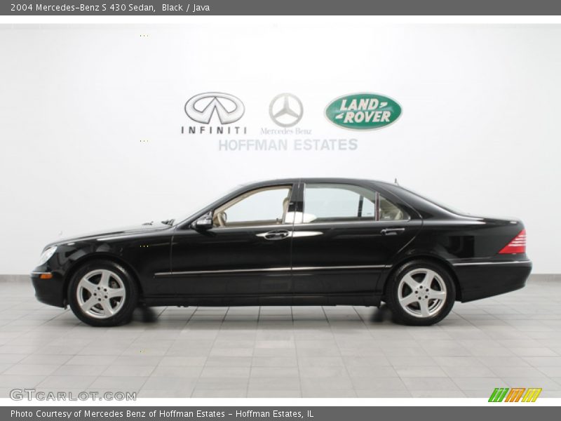 Black / Java 2004 Mercedes-Benz S 430 Sedan