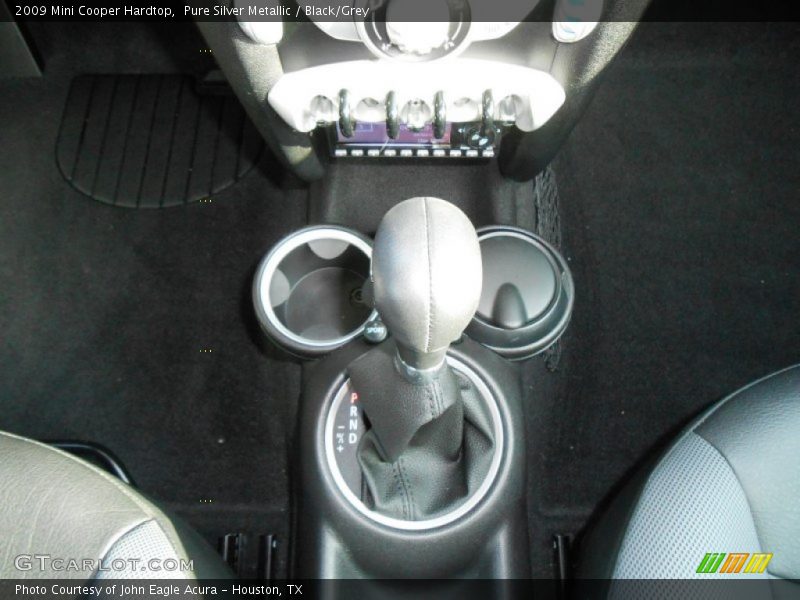Pure Silver Metallic / Black/Grey 2009 Mini Cooper Hardtop