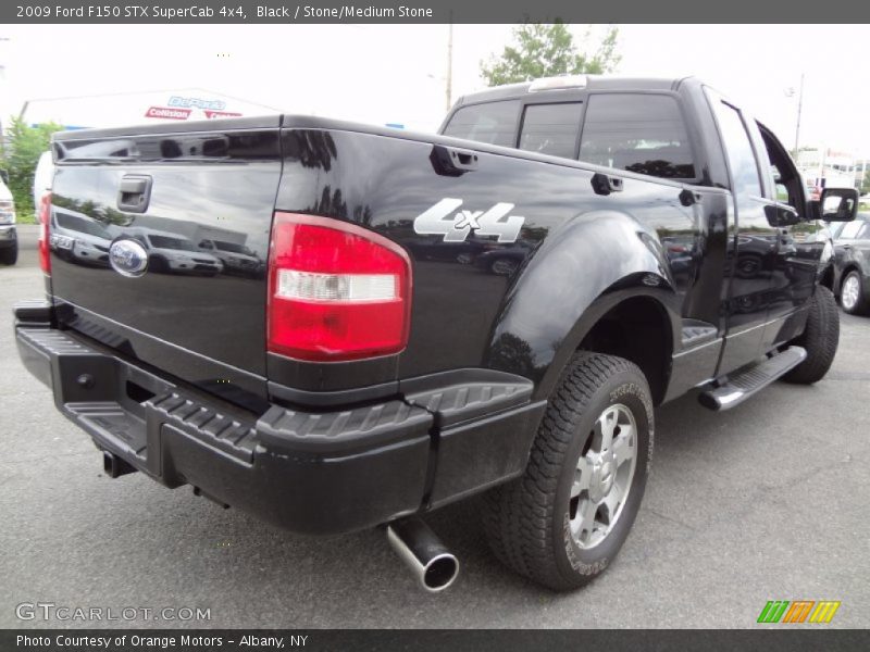 Black / Stone/Medium Stone 2009 Ford F150 STX SuperCab 4x4