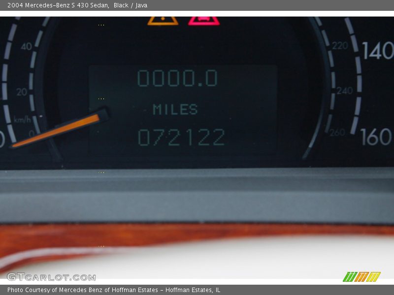 Black / Java 2004 Mercedes-Benz S 430 Sedan