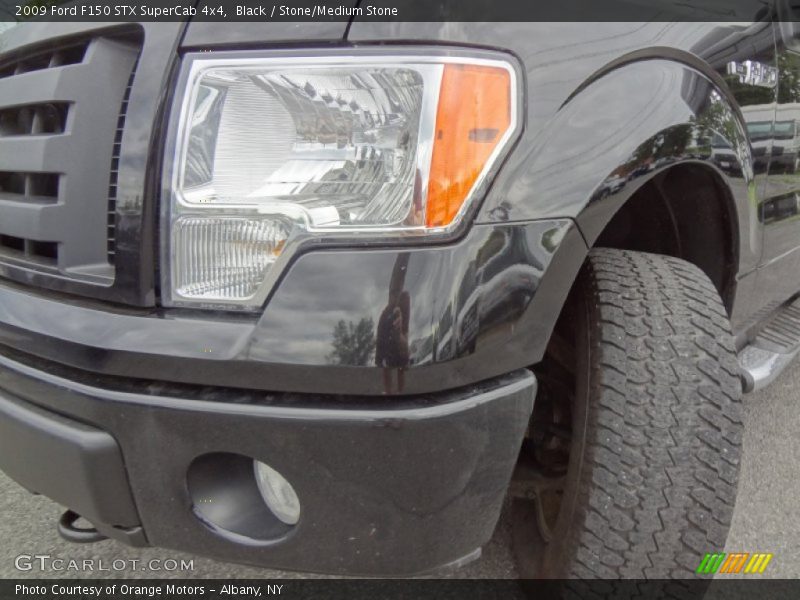 Black / Stone/Medium Stone 2009 Ford F150 STX SuperCab 4x4