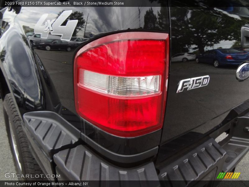Black / Stone/Medium Stone 2009 Ford F150 STX SuperCab 4x4