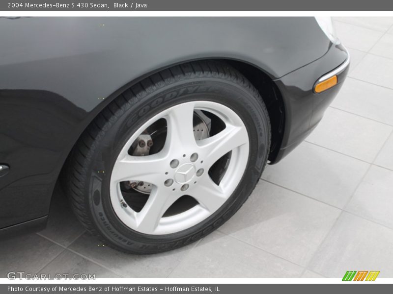 Black / Java 2004 Mercedes-Benz S 430 Sedan