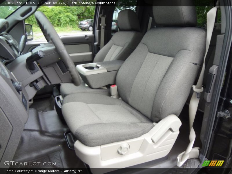 Front Seat of 2009 F150 STX SuperCab 4x4