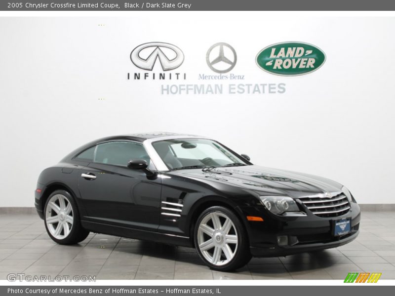Black / Dark Slate Grey 2005 Chrysler Crossfire Limited Coupe