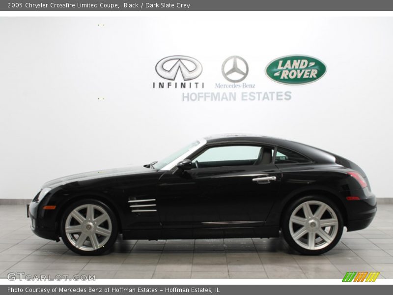 Black / Dark Slate Grey 2005 Chrysler Crossfire Limited Coupe