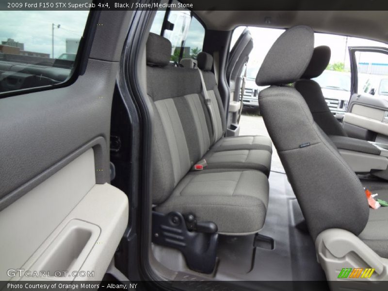  2009 F150 STX SuperCab 4x4 Stone/Medium Stone Interior